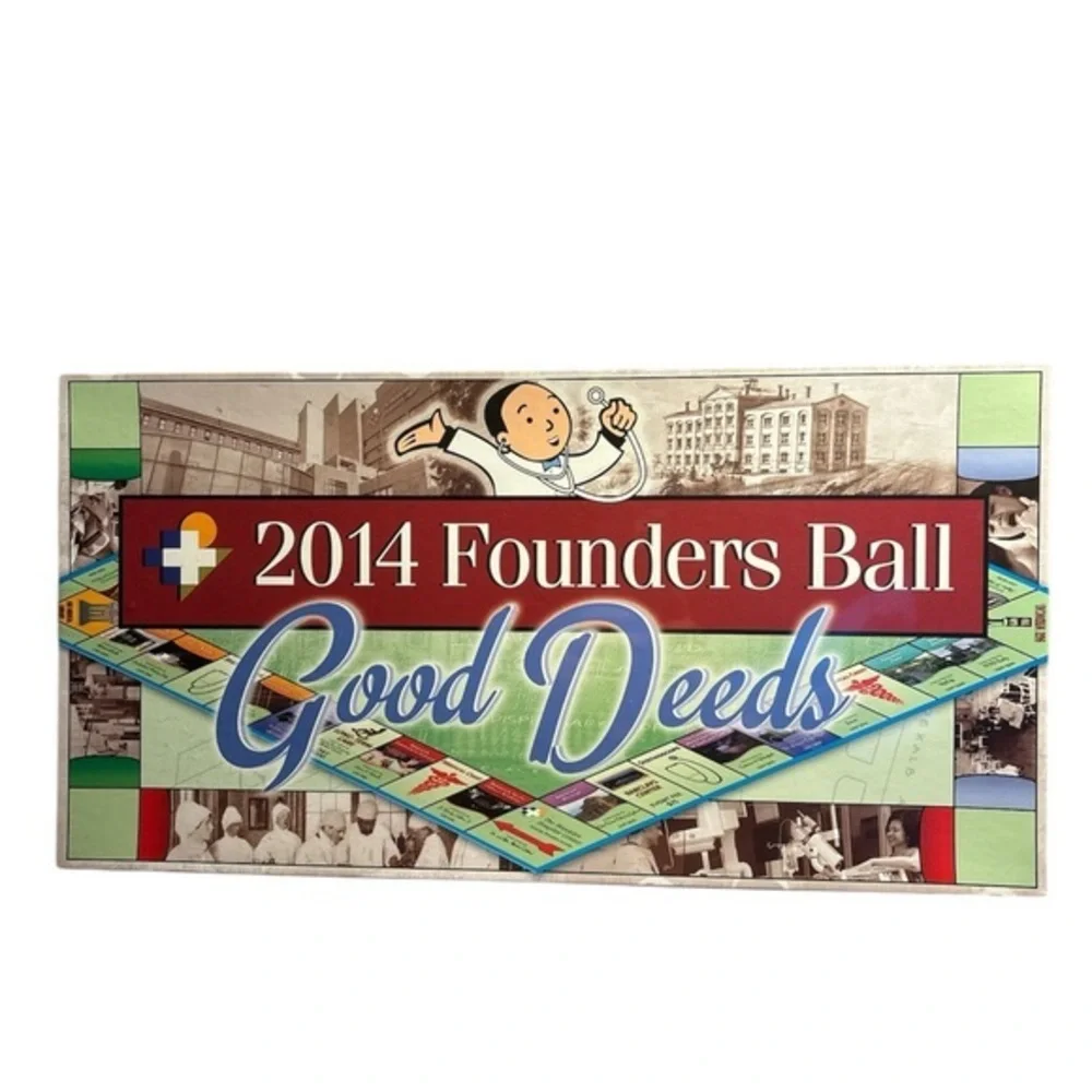 *RARE* 2014 Founders Ball Monopoly - Brooklyn Hospital Edition